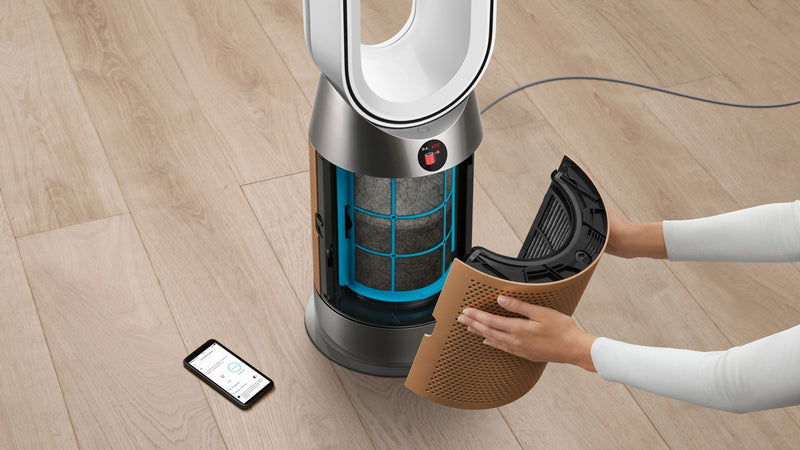 Dyson Purifier Hot+Cool De-NOx 三合一甲醛暖風空氣清新機 HP12 (白金色)