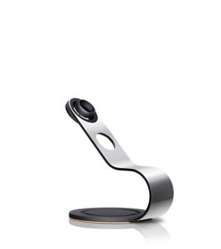 Dyson Supersonic™ 風筒專用底座 (銀銅色)配備磁力吸嘴可同時擺放3款風嘴配件