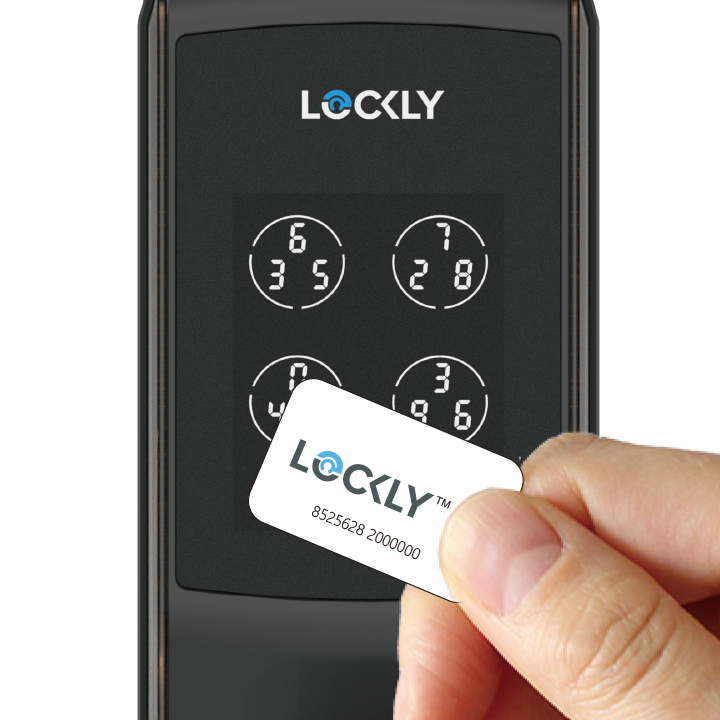 Lockly Secure Lux Mortise Edition 智能門鎖
