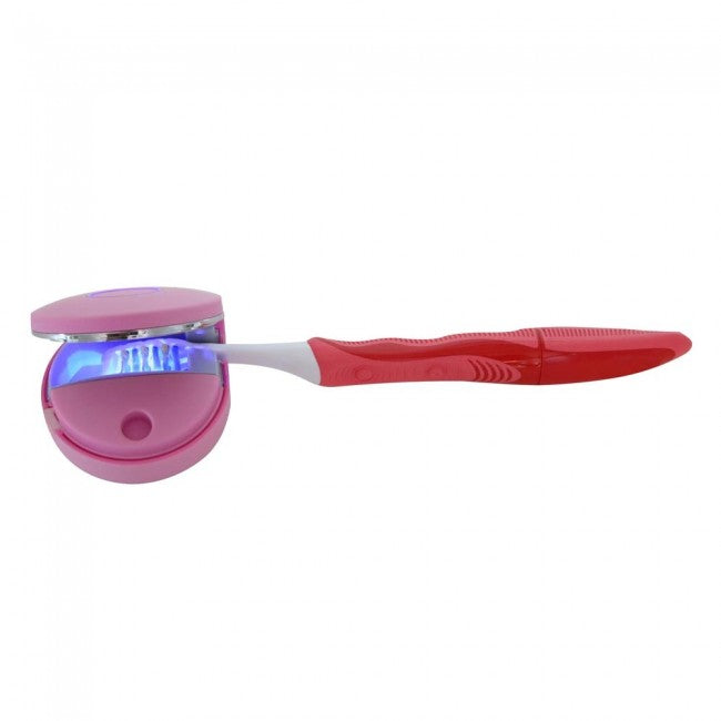 JDS UVC-LED Toothbrush Sanitizer (Pink)